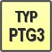 Piktogram - Typ: PTG3